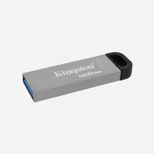 Kingston Technology DataTraveler Kyson 128Go USB 3.2 Gen 1 Type-A : 200Mo/s Lecture, 60Mo/s Écriture, Boîtier Métal, Compatible Windows/macOS/Linux - Miniature 3