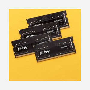 Kingston FURY Impact 16GB (2x8GB) DDR4 SODIMM 3200MT/s CL20 1.2V pour PC Portable - KF432S20IBK2/16 - Miniature 4