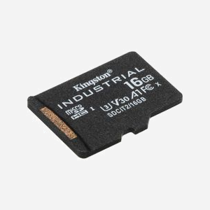 Kingston Technology Industrial MicroSDHC 16Go UHS-I Classe 10 U3 V30 A1, Température -40°C à 85°C, pSLC, 100Mo/s, FAT32, SDCIT2/16GBSP - Miniature 2