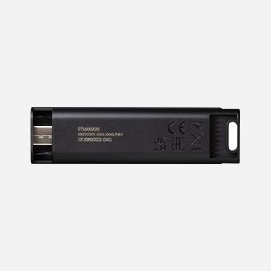 Kingston Technology DataTraveler Max 512GB USB Type-C 3.2 Gen 2 - Lecture 1000 Mo/s, Ecriture 900 Mo/s - Compatible Windows/macOS/Linux/Chrome OS - Miniature 3