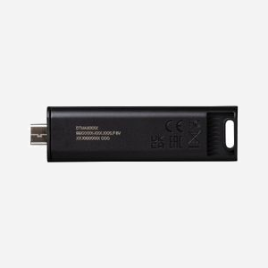 Kingston Technology DataTraveler Max 512GB USB Type-C 3.2 Gen 2 - Lecture 1000 Mo/s, Ecriture 900 Mo/s - Compatible Windows/macOS/Linux/Chrome OS - Miniature 4