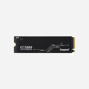 Kingston KC3000 4.1To SSD M.2 2280 PCIe 4.0 NVMe 3D TLC Phison E18 Lecture/Écriture 7000 Mo/s 1000000 IOPS Radiateur