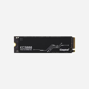 Kingston KC3000 512GB SSD M.2 2280 PCIe 4.0 NVMe 3D TLC, Lecture 7000MB/s, Ecriture 3900MB/s, contrôleur Phison E18, radiateur.