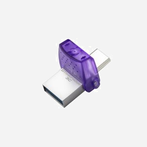 Kingston Technology DataTraveler microDuo 3C 256 Go USB 3.2 Gen 1 (3.1 Gen 1) 200 Mo/s USB-A + USB-C pour Windows/macOS/Linux/Chrome OS - Miniature 2