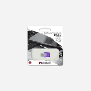 Kingston Technology DataTraveler microDuo 3C 256 Go USB 3.2 Gen 1 (3.1 Gen 1) 200 Mo/s USB-A + USB-C pour Windows/macOS/Linux/Chrome OS - Miniature 5