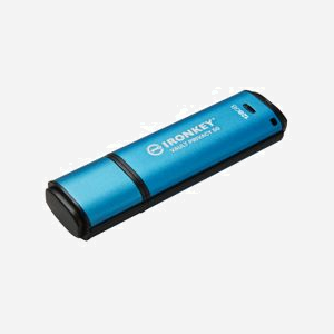 Kingston IronKey Vault Privacy 50 128Go USB 3.2 Gen 1 Type-A, Chiffrement AES-256 XTS, FIPS 197, Protection Force Brute, IPX8 - Miniature 4