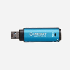 Kingston IronKey Vault Privacy 50 128Go USB 3.2 Gen 1 Type-A, Chiffrement AES-256 XTS, FIPS 197, Protection Force Brute, IPX8 - Miniature 3