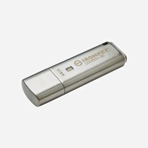 Kingston IronKey Locker+ 50 64Go USB 3.2 Gen 1 Type-A, Chiffrement XTS-AES 256-bit, Protection BadUSB, Compatible Windows/macOS, Référence IKLP50/64GB - Miniature 3