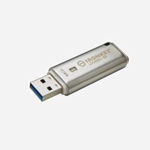 Kingston IronKey Locker+ 50 64Go USB 3.2 Gen 1 Type-A, Chiffrement XTS-AES 256-bit, Protection BadUSB, Compatible Windows/macOS, Référence IKLP50/64GB - Miniature 4