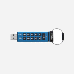 Kingston IronKey Keypad 200 16Go USB 3.2 Gen 1 Type-A, Chiffrement AES-XTS 256-bit, Clavier PIN, Certification FIPS 140-3 Niveau 3 (en attente) - Miniature 2