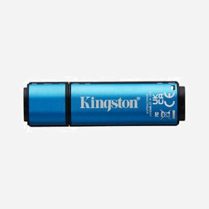 Kingston IronKey Vault Privacy 50C 128 Go USB-C, chiffrement AES-256 FIPS 197, vitesses 250/180 Mo/s, mode lecture seule, multi-mots de passe - Miniature 2