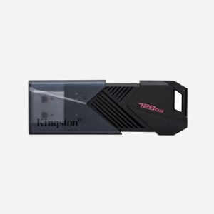Kingston Technology DataTraveler Exodia Onyx 128Go USB 3.2 Gen 1 Type-A, Compatible Windows/macOS/Linux/ChromeOS, Noir, 60.7x21x10.2mm - Miniature 1