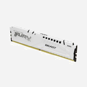 Kingston FURY Beast 64GB (2x32GB) DDR5 6000MT/s CL36 DIMM White EXPO - Mémoire PC Unbuffered ODECC 1.35V, Radiateur, KF560C36BWEK2-64 - Miniature 2
