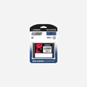 Kingston Technology DC600M 1.92To SSD SATA 2.5" Enterprise 6Gbps 3D TLC NAND Lecture 560Mo/s Écriture 530Mo/s 94K/78K IOPS MU PLP H/W - Miniature 3