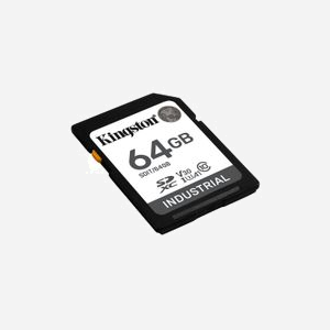Kingston Technology SDIT/64GB - Carte SDXC Industrielle 64Go pSLC UHS-I U3 V30 A1 Classe 10 - Lecture 100Mo/s Écriture 80Mo/s -40°C à 85°C - Miniature 2