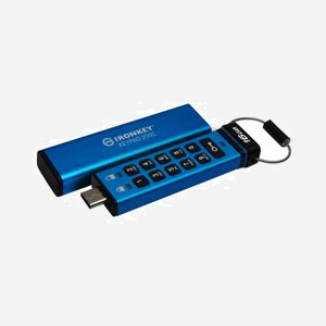 Kingston IronKey Keypad 200C 16Go USB-C 3.2 Gen 1, Chiffrement XTS-AES 256-bit, Clavier PIN, FIPS 140-3 Niveau 3 (en attente), IP68, Compatible Windows/macOS/Linux/Android - Miniature 5