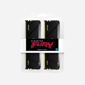 Kingston FURY Beast 64GB (2x32GB) DDR4 3600MT/s CL18 DIMM RGB (KF436C18BB2AK2/64) - Radiateur, XMP 2.0, compatible AMD Ryzen - Miniature 3