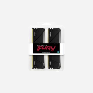 Kingston FURY Beast 32GB (2x16GB) DDR4 3200MT/s CL16 DIMM RGB (KF432C16BB2AK2/32) Radiateur, Intel XMP 2.0, Compatible AMD Ryzen - Miniature 3