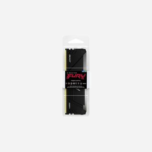 Kingston Technology FURY Beast 16GB DDR4 3200MT/s CL16 DIMM RGB (KF432C16BB12A/16) 1x16GB, 1.35V, Radiateur, Compatible Intel XMP 2.0 et AMD Ryzen - Miniature 3