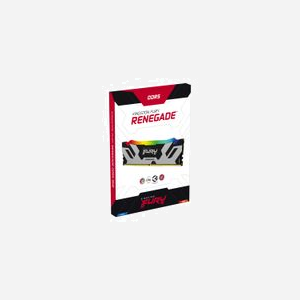 Kingston FURY 96Go (2x48Go) DDR5 6000MT/s CL32 DIMM Renegade RGB XMP 3.0 (KF560C32RSAK2-96), Radiateur, 1.35V, On-Die ECC - Miniature 4