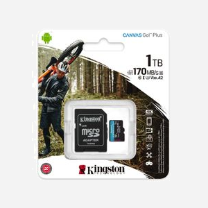 Kingston Technology microSDXC Canvas Go Plus 1To UHS-I U3 V30 A2, Lecture 170Mo/s, Écriture 90Mo/s + Adaptateur SD, Résistante aux chocs et température - Miniature 5
