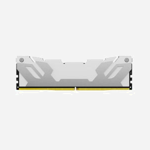 Kingston FURY Renegade DDR5 16GB 7600MT/s CL38 DIMM White XMP (KF576C38RW-16) : Mémoire 1x16Go DDR5 7600 MT/s, CAS 38, 1.45V, Radiateur, Intel XMP 3.0 - Miniature 2