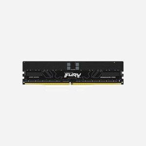 Kingston FURY Renegade Pro 64GB (4x16GB) DDR5-6400 ECC Reg CL32 DIMM XMP 3.0 RDIMM, 1.4V, Radiateur, KF564R32RBK4-64 - Miniature 2