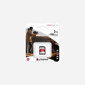 Kingston Technology Carte SDXC 1TB Canvas React Plus UHS-II U3 V60 280Mo/s lecture, 150Mo/s écriture, Class 10, exFAT - Miniature 3
