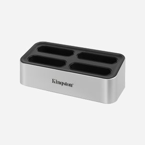 Kingston Technology Workflow Station WFS-S : Dock USB-C 3.2 Gen 2 avec lecteur SD UHS-II double slot, 4 ports USB-C, support Windows/macOS - Miniature 3