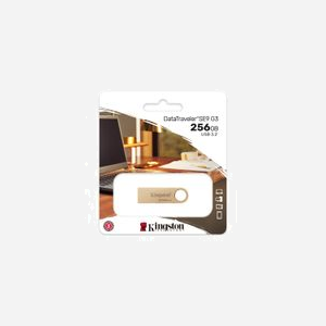 Kingston Technology DataTraveler SE9 G3 256Go USB 3.2 Gen 1 220Mo/s Lecture 100Mo/s Écriture Boîtier Métal Or Compatible Windows macOS Linux - Miniature 5