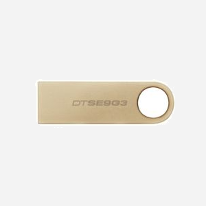 Kingston Technology DataTraveler SE9 G3 256Go USB 3.2 Gen 1 220Mo/s Lecture 100Mo/s Écriture Boîtier Métal Or Compatible Windows macOS Linux - Miniature 2