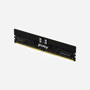 Kingston FURY Renegade Pro DDR5 RDIMM 32Go 6400MHz CL32 ECC Reg 1.4V EXPO (KF564R32RBE2-32) Radiateur Aluminium