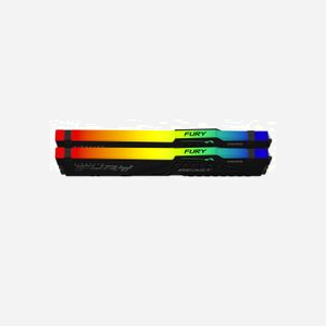 Kingston FURY Beast 64GB (2x32GB) DDR5 6000MT/s CL30 DIMM RGB XMP 3.0 Radiateur Noir (KF560C30BBAK2-64) ODECC - Miniature 2