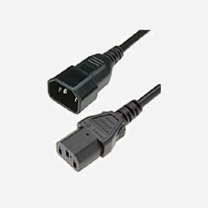 Câble d'alimentation HPE 142257-002, 2.5m, Connecteur C14 vers C13, 250V, Noir - Connecteur 1: Mâle, Connecteur 2: Femelle