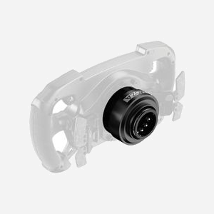 Moza Racing Adaptateur Quick Release RS07 Noir Aluminium pour Volants R21, R16, R9 - Compatible PC - 1 Pièce - Miniature 2