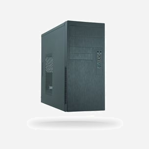 Chieftec HO-11B-350GPB Boîtier PC Tower Noir micro ATX, Alimentation 350W, USB 3.2 Gen 1, Ventilateurs 80mm, Baies 3.5/2.5"