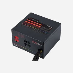 Chieftec Photon CTG-650C-RGB - Alimentation 650W ATX PS/2 - 230V/50Hz - Ventilateur 12cm RGB - Câblage Semi-modulaire - Connecteurs SATA/Molex/PCIe - Miniature 4