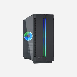 Chieftec Chieftronic G1 Tour Noir, ATX/microATX/Mini-ITX, 2x3.5", 4x2.5", 7 slots, Vent. Arrière 1x120mm, USB 3.2, SPCC, Vitre latérale, Éclairage RGB