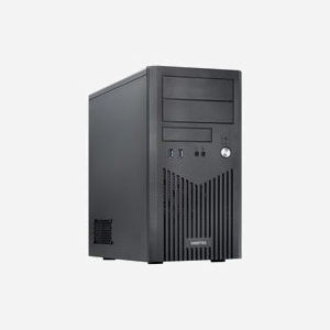 Chieftec BD-25B-350GPB Boîtier PC Noir - Mini-ATX/Mini-ITX, SECC, Alimentation 350W, Baies 3.5"/2.5"/5.25", USB 3.2 Gen 1, Ventilation 80/90/120mm - Miniature 1