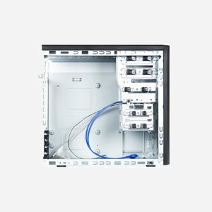 Chieftec BD-25B-350GPB Boîtier PC Noir - Mini-ATX/Mini-ITX, SECC, Alimentation 350W, Baies 3.5"/2.5"/5.25", USB 3.2 Gen 1, Ventilation 80/90/120mm - Miniature 4