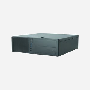 Chieftec CS-12B-300 Mini Tower PC Noir, 300W, Mini-ITX, Baies 1x3.5" et 1x2.5", USB 3.2 Gen 1, Ventilateur 80mm, 102x356x338mm - Miniature 2