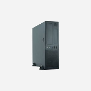 Chieftec CS-12B-300 Mini Tower PC Noir, 300W, Mini-ITX, Baies 1x3.5" et 1x2.5", USB 3.2 Gen 1, Ventilateur 80mm, 102x356x338mm