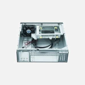 Chieftec BU-12B-300 Boîtier PC SFF Noir, Alimentation 300W, Mini-ITX, Baies 1x3.5" & 1x5.25", USB 3.2 Gen 1, Ventilateur 80mm, 290x92.5x280mm - Miniature 4