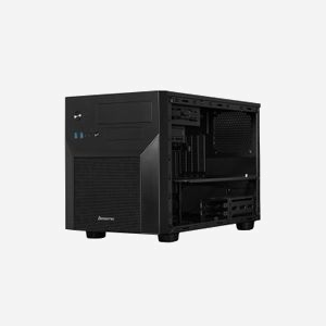 Chieftec CI-02B-OP Boîtier Cube Noir - Micro ATX/Mini-ITX, 3x3.5", 3x2.5", 1x5.25", SPCC, Ventilateurs 120/140mm, USB 3.2 Gen 1, Sans Alimentation - Miniature 4