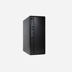 Chieftec BS-10B-300 Mini Tower Noir, Alimentation 300W, Mini-ITX, Baies 1x 3.5", 1x 5.25", USB 2.0, USB 3.2 Gen 2 Type-C, 145x290x343mm