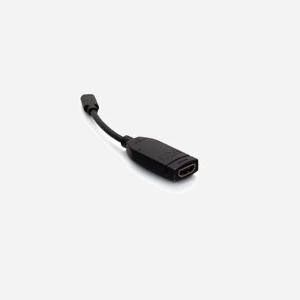 C2G Adaptateur USB-C vers HDMI Femelle, Résolution 4K 60Hz, Connecteurs plaqués Nickel, Noir, Conforme CE/RoHS, Température 0-40°C - Miniature 1