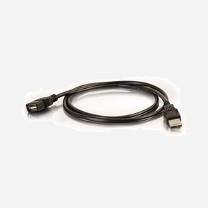 C2G Rallonge USB 2.0 2m Noir - Connecteur USB-A mâle vers USB-A femelle - Blindage EMI/RFI - Compatible PC/Mac - Référence 52107 - Miniature 5