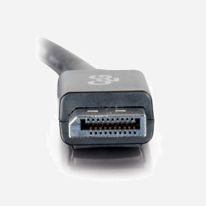 C2G 54402 Câble DisplayPort Mâle/Mâle 3.05m Noir, PVC, AWG32, Connecteurs DisplayPort, Poids 159.6g - Miniature 4