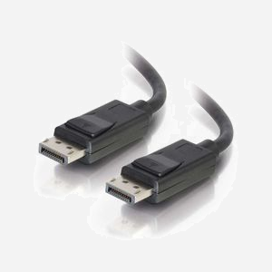 C2G 54402 Câble DisplayPort Mâle/Mâle 3.05m Noir, PVC, AWG32, Connecteurs DisplayPort, Poids 159.6g - Miniature 1