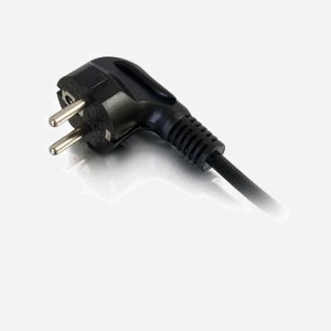 C2G Cordon Alimentation EU 3m CEE 7/7 vers IEC 60320-C5, 250V 3A, Noir - Réf. 80608 - Connecteurs Mâle/Mâle, AWG 18 - Miniature 3